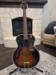 Vintage Harmony Archtop Acoustic Guitar Made Chicago, Illinois Usa 1963. Fixed Price $355.00.