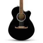 Fender FA135CE Concert Acousticelectric Guitar Black. Fixed Price $219.99.
