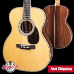 Martin OM-42 Standard Series Acoustic Guitar With Hardshell Case. Fixed Price $6699.99.