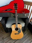 Martin Sigma DR-28H Acoustic Guitar With Hard Case. Fixed Price $1669.00.