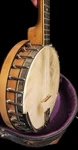 Antique 1925 Vega Banjo Little Wonder 4-STRING With Pie-plate Resonator & Case. Fixed Price $887.78.