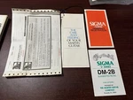 Vintage 1980S Martin DM-2B Sigma Guitar Owner Manual Warranty Case Candy. Fixed Price $30.00.