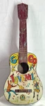 Guitar 22" Childs Plastic 6 String Spanish "go Juvinil" Theme Marble Design. Fixed Price $29.99.