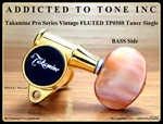 Takamine Pro Series Vintage Fluted TP0508 Tuner Single / Bass Side Oem. Fixed Price $59.95.