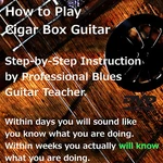 Cigar Box Guitar Play Acoustic / Electric 3 String Training Dvd. Fixed Price $21.99.
