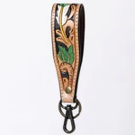 Ad American Darling Tooled Genuine Leather Handle Strap For Wristlet Bags. Fixed Price $17.00.