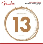 Genuine Fender 860M Phosphor Bronze Dura-tone Coated Strings 13-56. Fixed Price $13.99.
