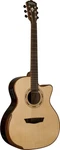 Washburn WCG25SCE Comfort Series Deluxe Acoustic Electric Guitar, Natural. Fixed Price $899.00.