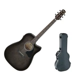 Ibanez AAD77CE Advanced Acoustic Guitar, Black Sunburst + MR600AC Roadtour Case. Fixed Price $729.99.