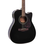 Yamaha FX335C Dreadnought Acoustic-electric Guitar Black. Fixed Price $319.99.