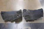 Mclaren 720S, Lh, Left, Front Fender Liner, Dmg, Used, P/n 14AC172CP. Fixed Price $150.00.