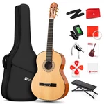 Classical Guitar 36 Inch 3/4 Nylon Strings Natural Spruce Vangoa Spanish Style. Fixed Price $259.99.