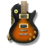 Epiphone Les Paul Sunburst Electric Guitar LP-100 Levy Leopard Print Strap. Fixed Price $299.99.