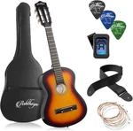 30IN Kids Acoustic Guitar, All-in-one Beginner Starter Kit W/strap, Case, Extra. Fixed Price $82.93.