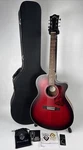 Guild OM-240CE Acoustic Electric Oxblood Burst W/ Case Split Buzz Read. Fixed Price $359.99.