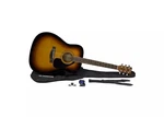 Yamaha Gigmaker Standard Acoustic Guitar Pack, Sunburst. Fixed Price $239.99.
