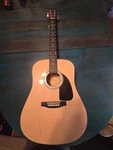 Squier SA-150 Dreadnought Acoustic Guitar By Fender. Fixed Price $129.99.