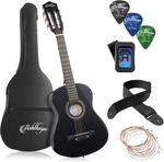 30" Beginner Acoustic Guitar Bundle With Gig Bag & Accessories. Fixed Price $85.11.