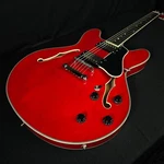 Eastman T386-RD Red Semi Hollow Guitar With Case. Fixed Price $1369.00.