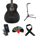 Ibanez PCBE14MH Acoustic-electric Bass Weathered Black. Fixed Price $389.00.