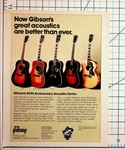 1984 Gibson 90TH Anniversary Acoustic Guitars J-25 Hummingbird Dove J-45 J-200. Fixed Price $17.10.