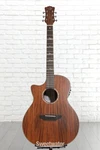 Luna High Tide Koa Grand Concert Left-handed Acoustic-electric Guitar Satin. Fixed Price $469.99.