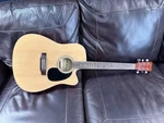 R.w. Jameson Dreadnought Acoustic Guitar Natural 6 String Full Size 20 Frets. Fixed Price $50.00.