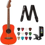 Fender Redondo Mini Spruce Acoustic Bundle W/ Bag Strap Tuner. Fixed Price $229.99.