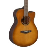 Yamaha TAS1 Transacoustic Acoustic-electric Guitar Solid Spruce Top Sand Burst. Fixed Price $1399.99.