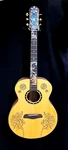 Blueberry Handmade Acoustic Guitar Grand Concert Jack Frost - Built To Order. Fixed Price $2875.00.