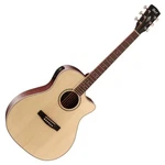 Cort Gamedxop Grand Regal Acoustic Electric Cutaway Guitar. Open Pore. Fixed Price $279.99.