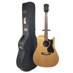 Guild Acoustic Guitar Strings Replaced Elixir D40C Slightly Scratched And Dirty. Fixed Price $2406.36.