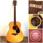 Acoustic Guitar Yamaha FG730S Natural Color Solid Spruce Top With Gig Bag. Fixed Price $600.00.