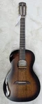 Alvarez Model AP66 Solid Top Acoustic Parlor Size Guitar, Shadowburst - Dmg. Fixed Price $295.00.
