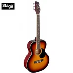 Stagg SA20A Full Size Auditorium Style Acoustic Guitar - Sunburst. Fixed Price $159.99.