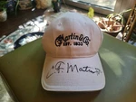 Autographed Martin & Co Guitars Hat Signed By Former Ceo Cf Iv. Fixed Price $60.00.