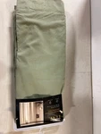 Town & Country Blackout Linen Curtains, 2-PACK, Sage Green, 50"X108". Fixed Price $32.01.