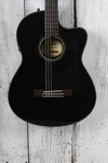 Fender CN-140SCE Nylon Thinline Concert Acoustic Electric Guitar Black W Gig Bag. Fixed Price $388.40.