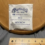 Cj Martin & Co. - MQ13 MQ35 Plain Steel/bronze Guitar Strings. Fixed Price $20.00.