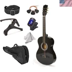 30-INCH Lefty Guitar Set: Case, Strap And Accessories Perfect For Kids & Teens. Fixed Price $91.97.