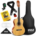Pyle 36'' 6-STRING Classical Guitar & Accessory Kit (nature Color). Fixed Price $73.99.