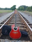 Ovation 1869 Custom Legend Acoustoic/electric Guitar 1998 Usa Video Sperzel Bag. Fixed Price $399.95.