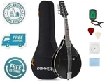 New Black Style Mandolin Beginner Adult Pro Acoustic Musical Instrument. Fixed Price $145.45.