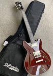 D'angelico Excel Mini Dc Tour Semi-hollow Body Electric Guitar Wine Red W/ Bag. Fixed Price $514.99.