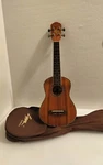 George Washburn Lyon LU-5 All Koa Concert Ukulele. Fixed Price $250.00.