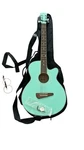 Carlo Robelli Carly Acoustic Guitar Package Green W/ Case, Tuner, Strap. Fixed Price $95.00.