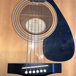 Full Scale Yamaha FG-400A Acoustic Guitar W/ Chipboard Case. Fixed Price $175.00.