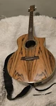 Ibanez Exotic Zebrawood EW20ZWENT1201 Acoustic Electric Guitar W/ Case & Strap. Fixed Price $838.00.