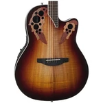 Ovation CE48P-KOAB Celebrity Elite Exotic A/e Guitar, Dark Burst. Fixed Price $595.00.