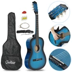 Acoustic Guitar With Case Strap Tuner Pick Pitch Pipe Shoulder. Fixed Price $45.58.
